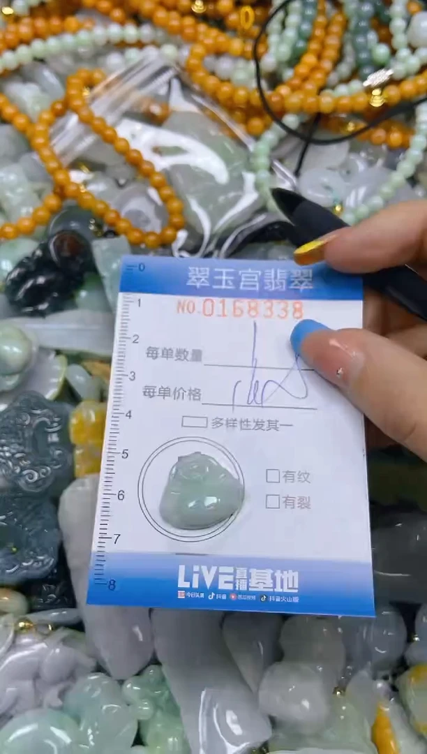翡翠未镶嵌颈饰闪购0168338