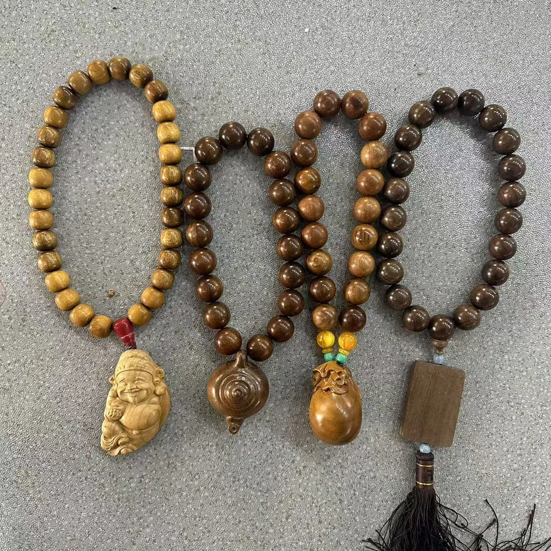 Q77 金丝楠1.5cm+多圈手持样式多样性发其一