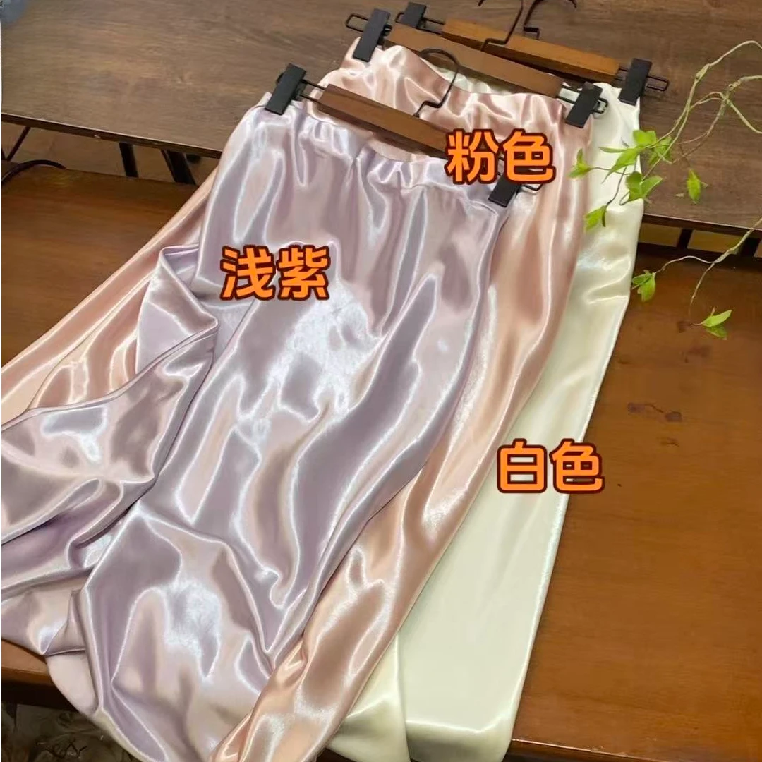 【虞美人】（定制单—不开叉）显瘦高级感女士A版长款半身裙百搭高腰裙
