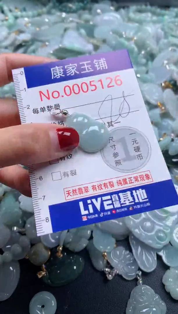 颈饰未镶嵌翡翠5126