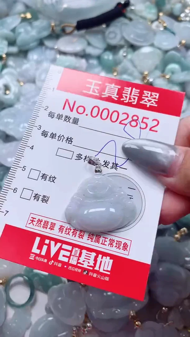 吊坠(不含链)未镶嵌翡翠2852