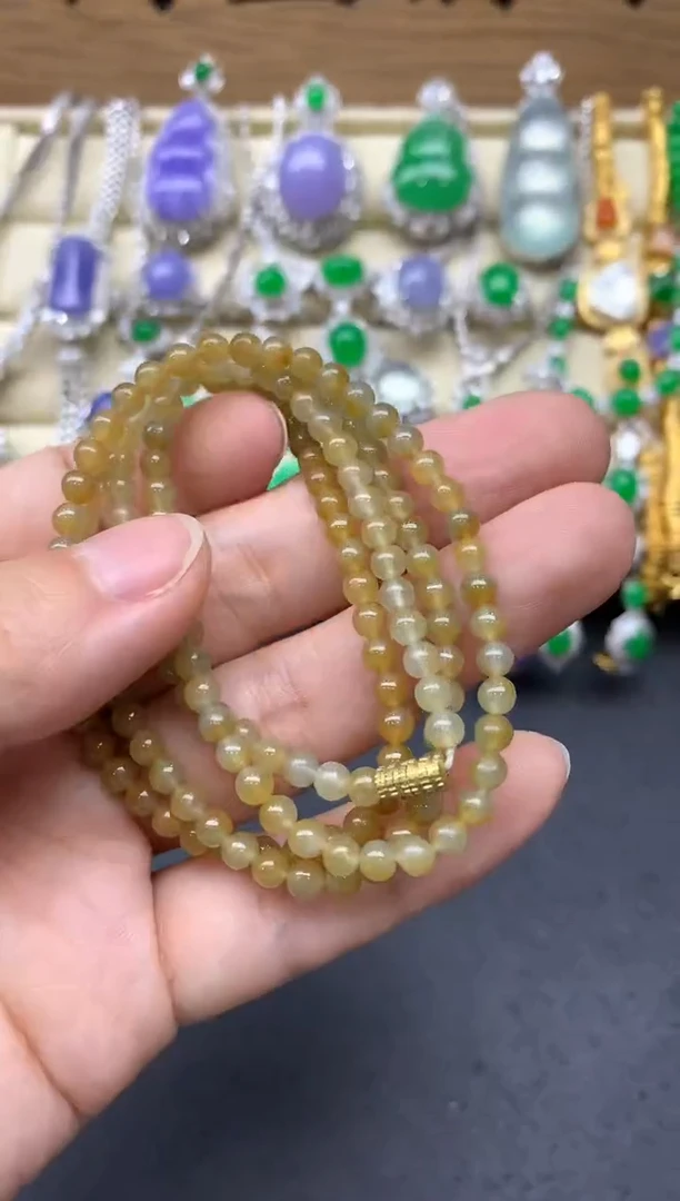 翡翠未镶嵌颈饰106-中国好珍宝