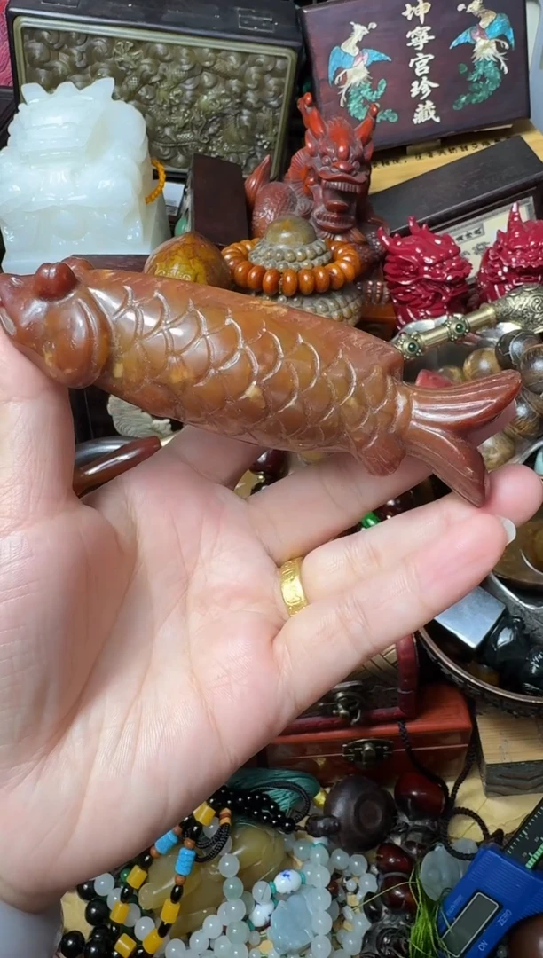 未镶嵌和田玉（糖玉）摆件主播推荐：一物一拍，讲解为准！