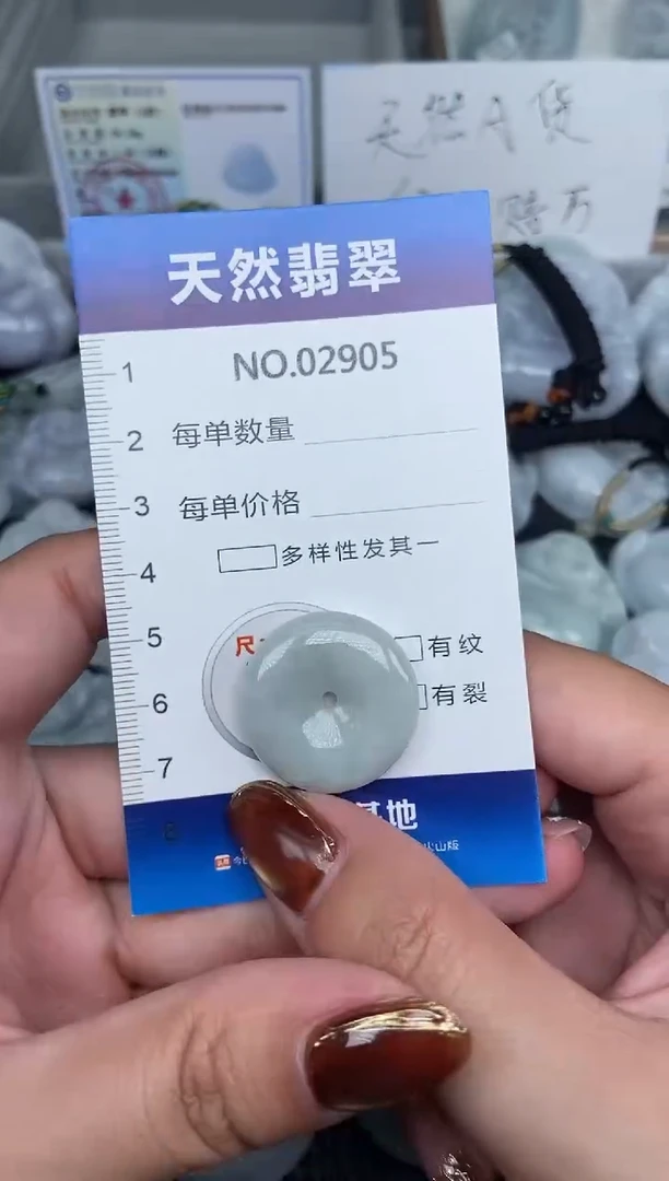 颈饰未镶嵌翡翠纯天然A货翡翠2905