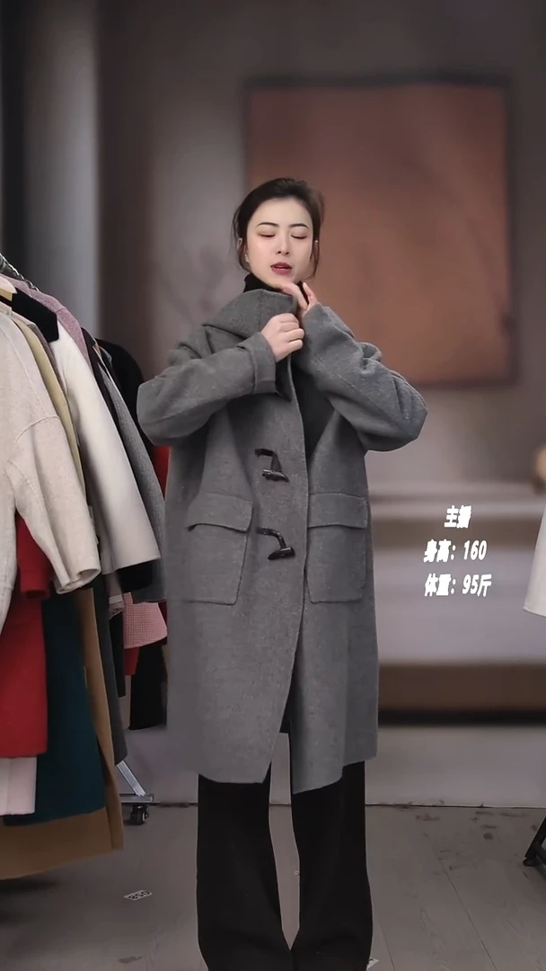 长 短款羊羊大衣203