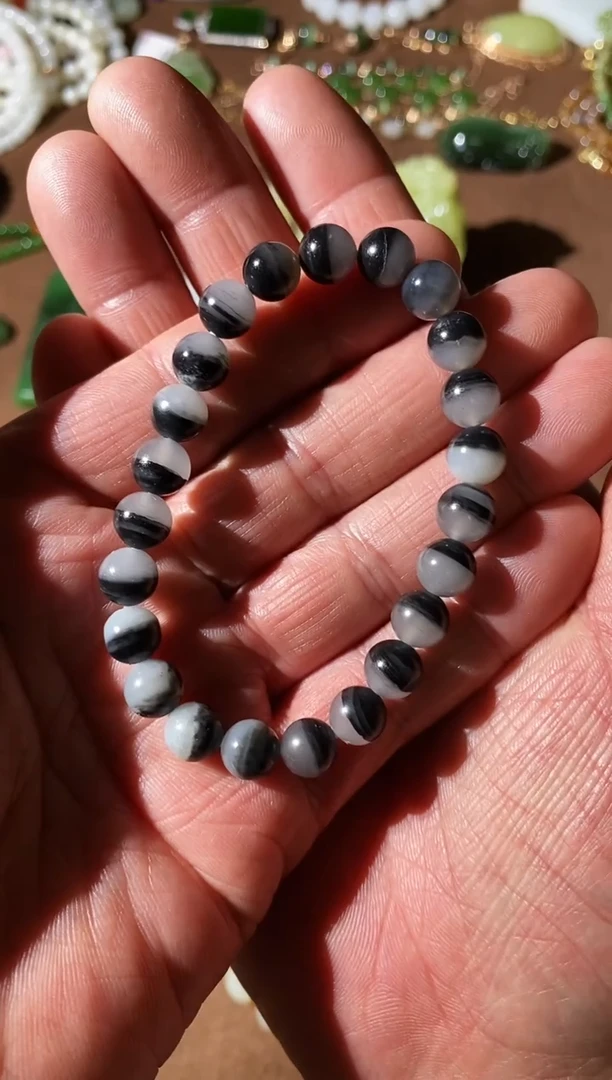 颈饰未镶嵌和田玉?****?手串