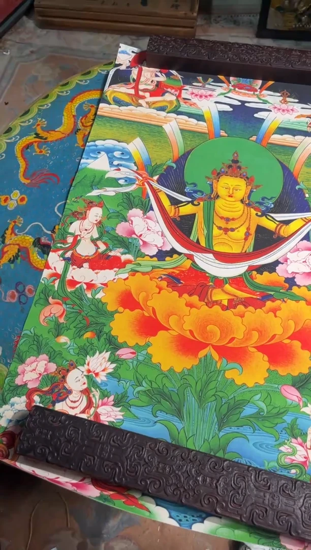 卷轴画东东唐卡tk16