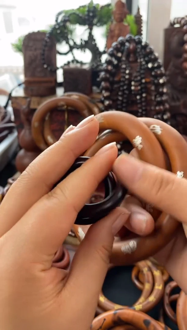 【闪购商品】木枣木玉化小乾坤圈随机发