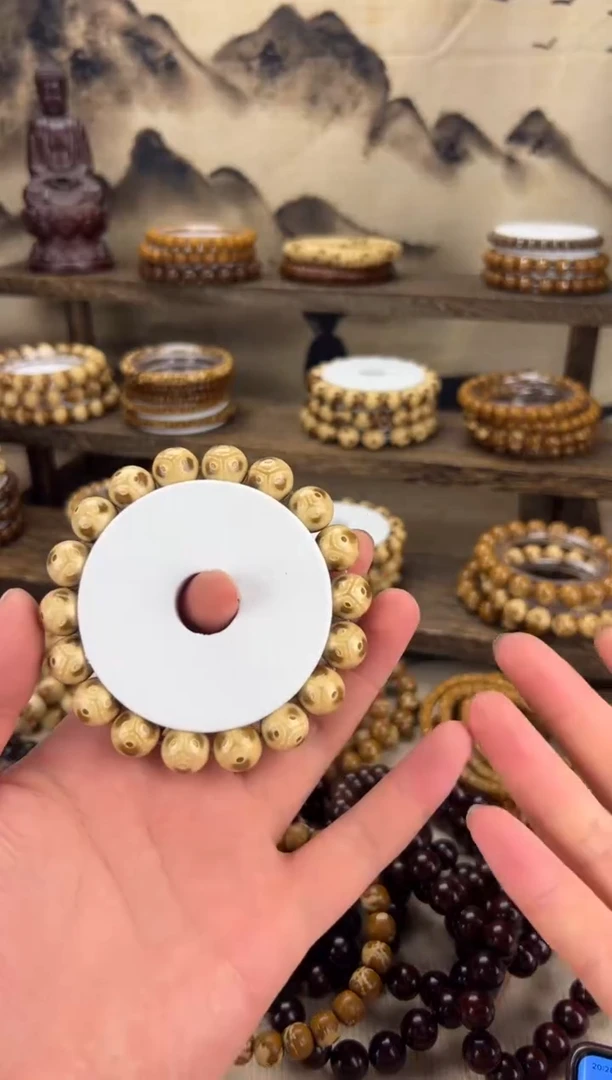 紫金鼠手串花皮熊猫