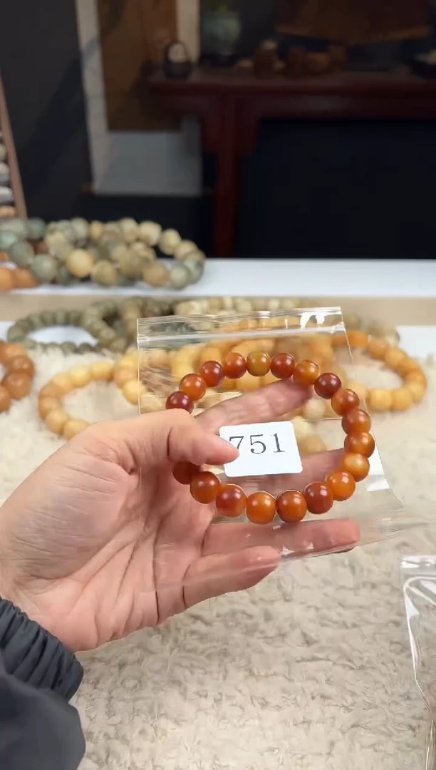 【闪购商品】菩提根/象牙果手串14瑕疵（751）