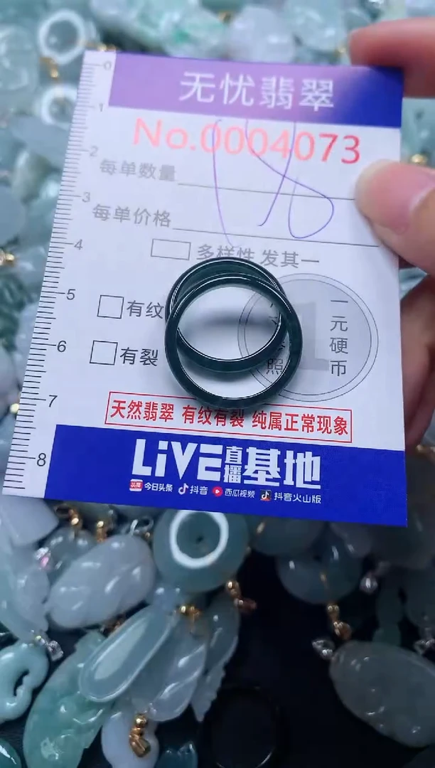 颈饰未镶嵌翡翠4073
