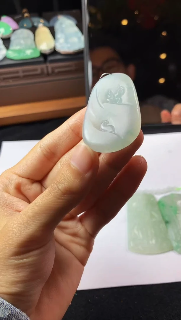 未镶嵌定制翡翠S毛货不退不换