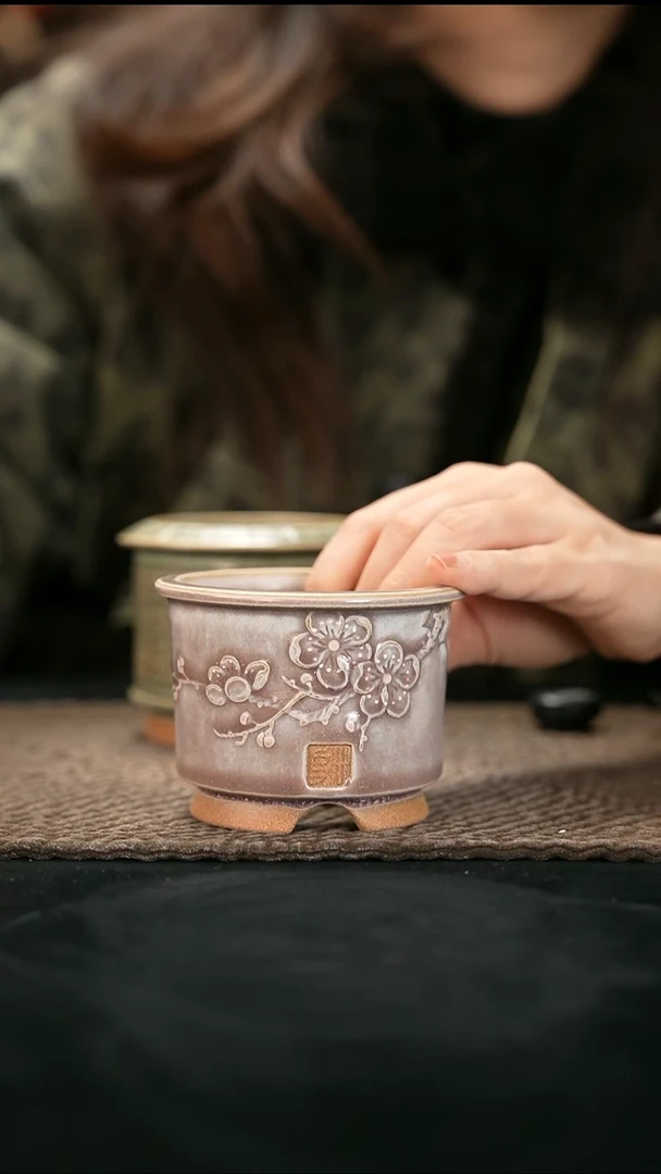 12-27-060花盆口径7.5瑕