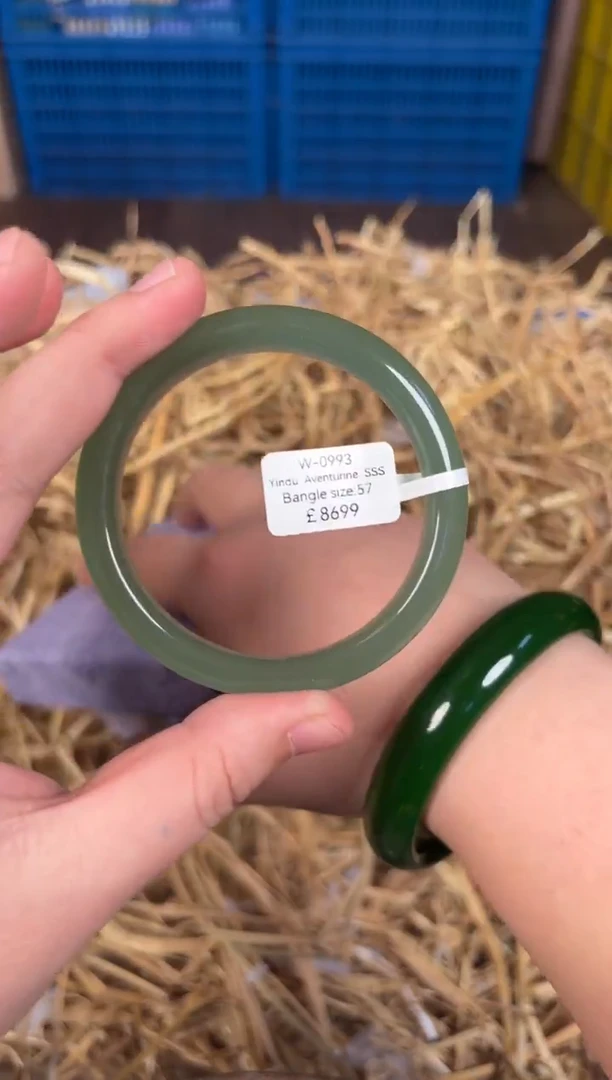 未镶嵌手镯石英质玉W-0993