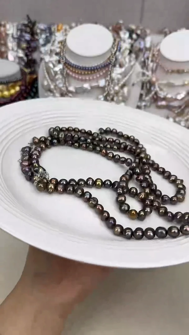 颈饰未镶嵌淡水珍珠1