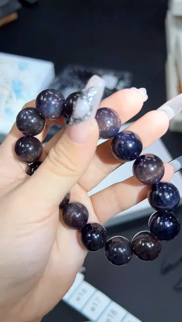 手串堇青石未镶嵌11e多样性发其一【1条】默认微瑕