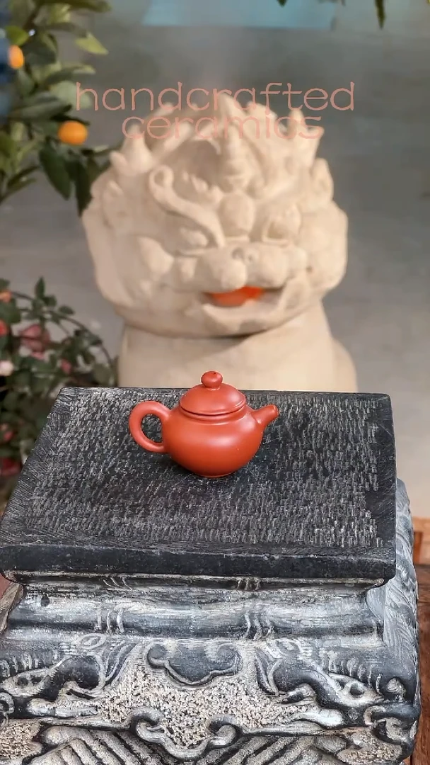 陶瓷手工小紫砂啊