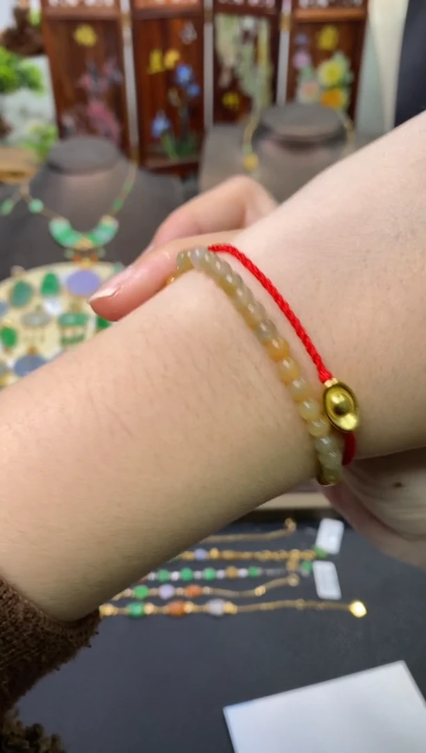 【闪购商品】翡翠颈饰银S925镶嵌净货14018多样性发其一