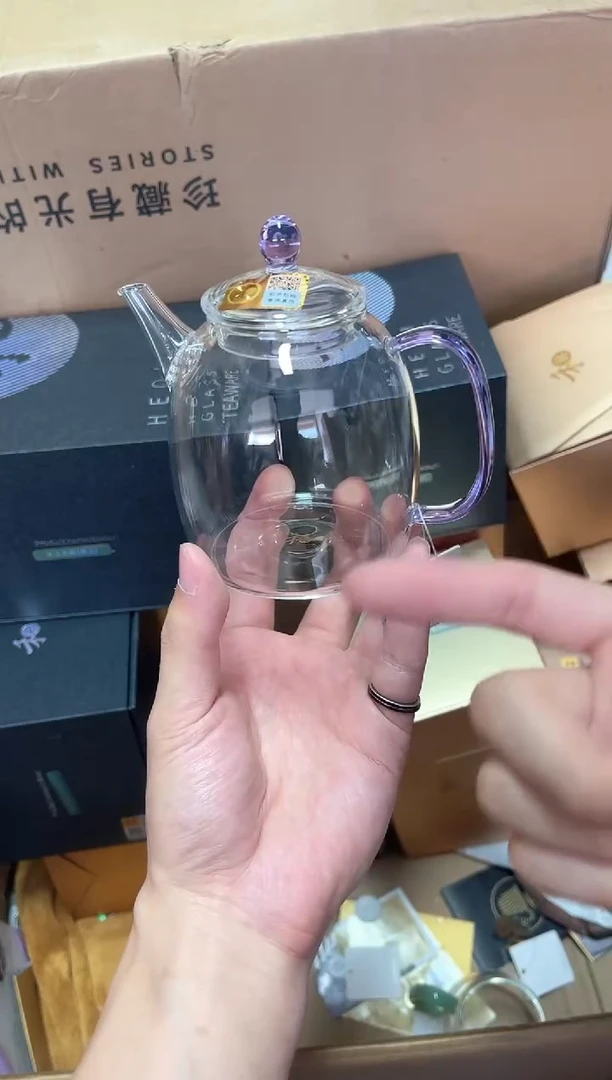 禾器宴臣壶浅紫