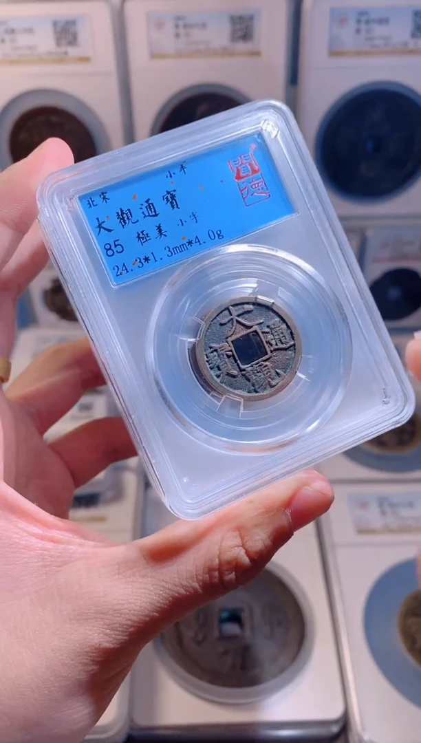 【闪购商品】铜大观通宝85分随机发1枚
