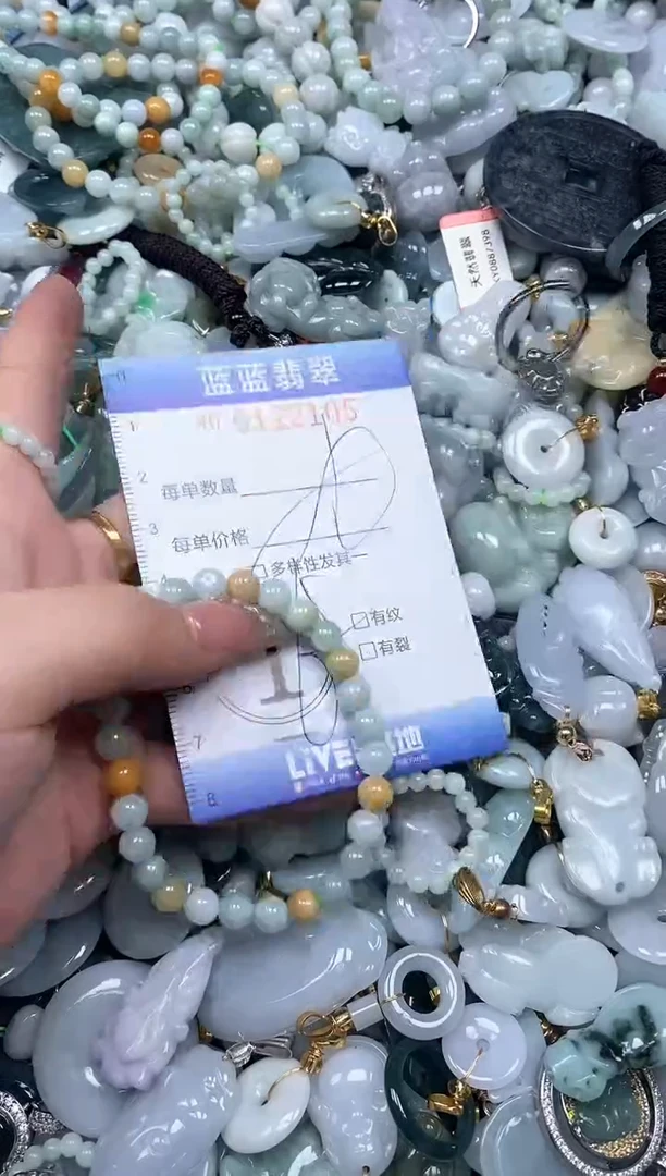 【闪购商品】翡翠颈饰未镶嵌闪购0122105多样性发其一