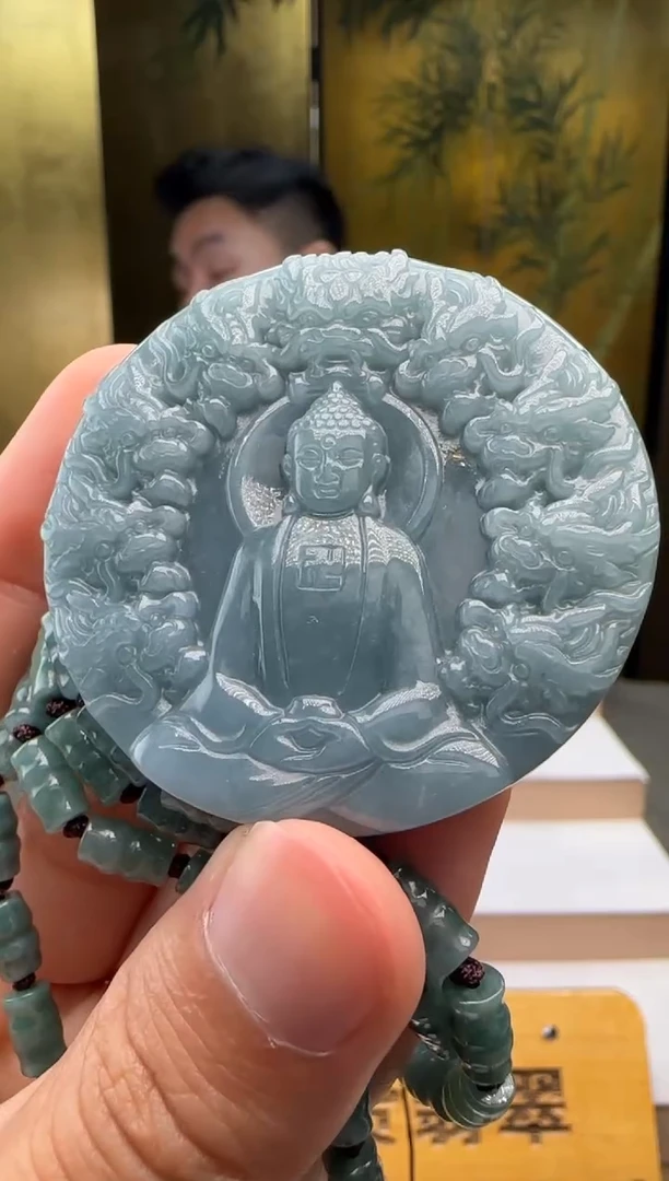 吊坠(赠链)未镶嵌翡翠多样性发其一XM@@60B7J03757