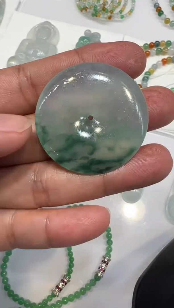 未镶嵌定制翡翠扣子