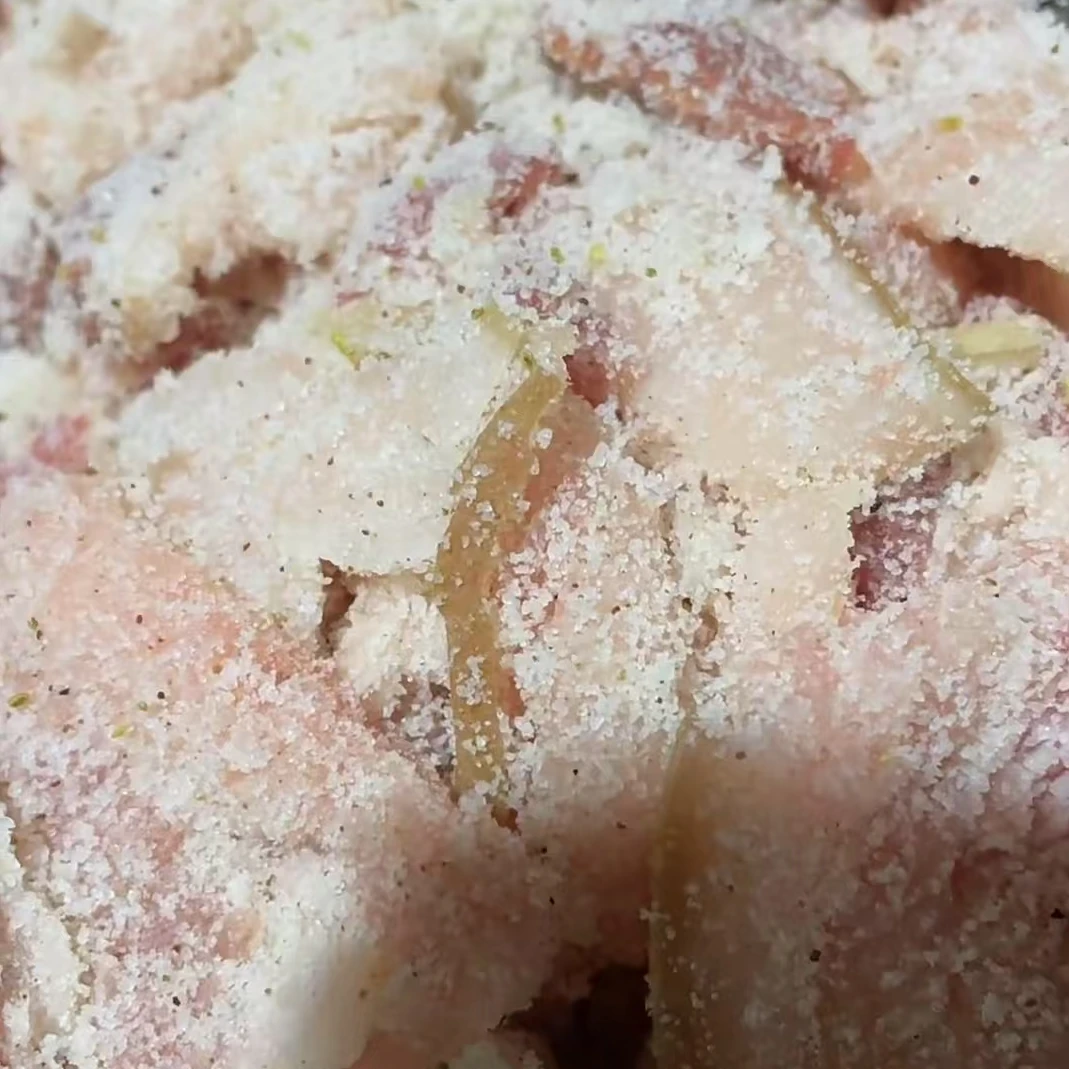 贵州特产遵义酸渣肉手工酸炸肉.五花肉腌肉腌酸肉土猪肉制作