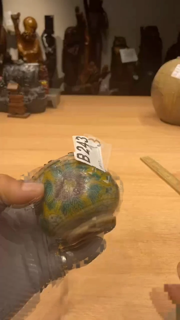 ?****高置物木器茶具摆件