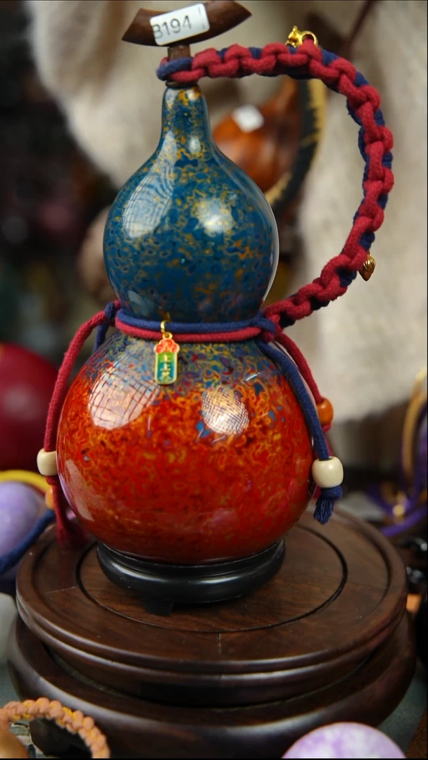 194号500ml左右非遗大漆酒葫芦