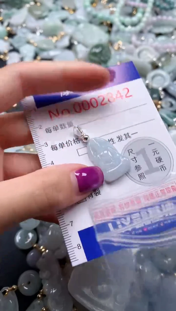 颈饰未镶嵌翡翠2842