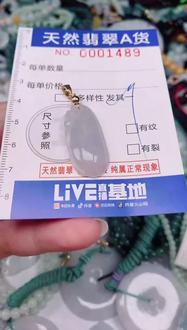 颈饰未镶嵌翡翠00001489