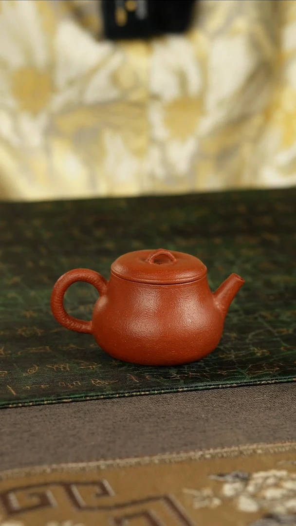 善窑厂汝窑紫砂朱泥壶