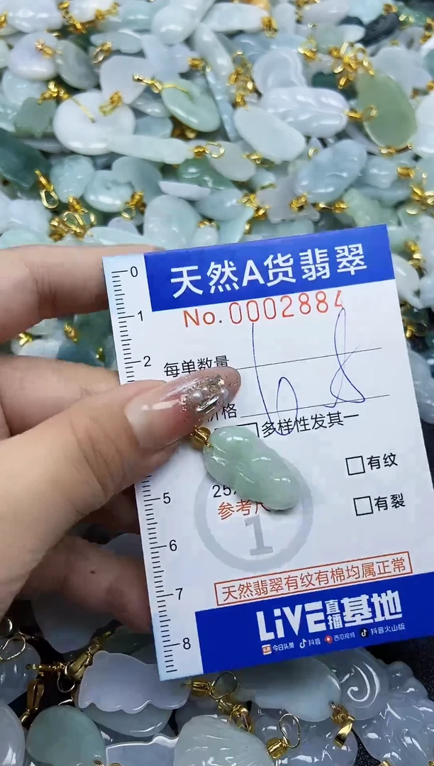 翡翠未镶嵌颈饰天然A货翡翠