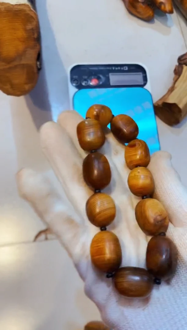 柏木（崖柏）73太行崖柏陈化手把手串