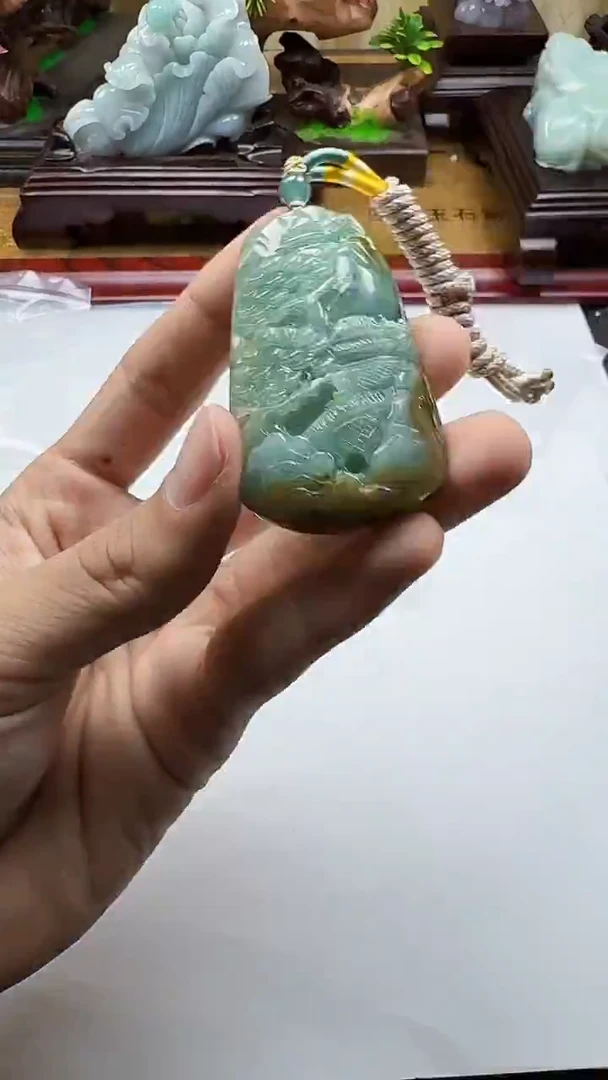 吊坠(不含链)未镶嵌翡翠1