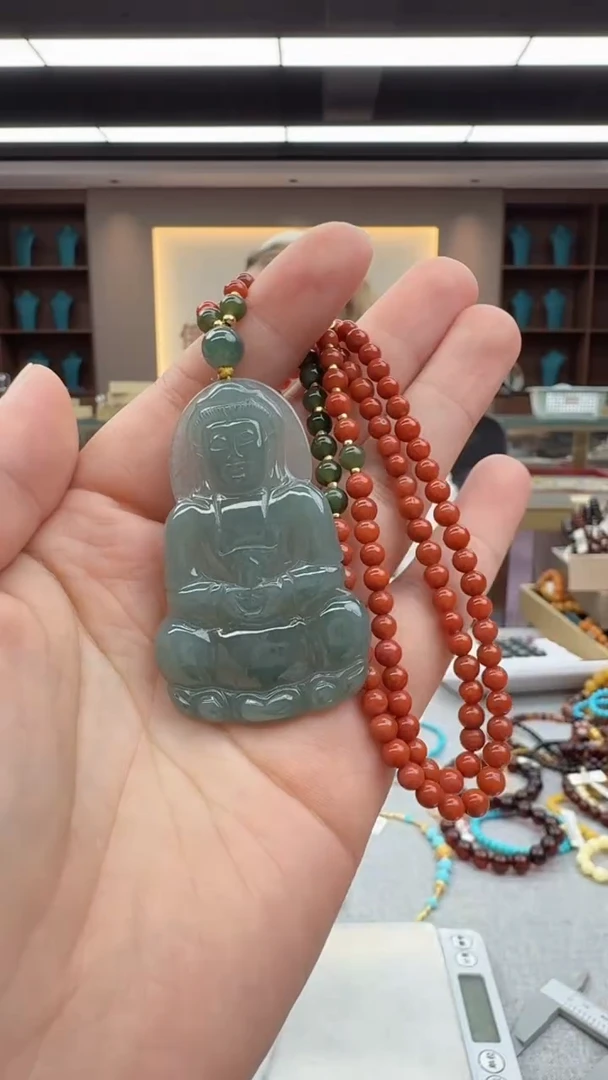 翡翠未镶嵌颈饰241秒拍号假一罚十