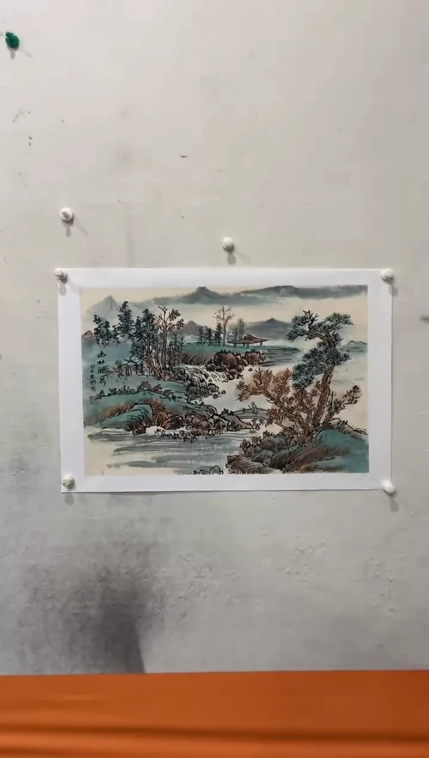 国画美术馆书法画作