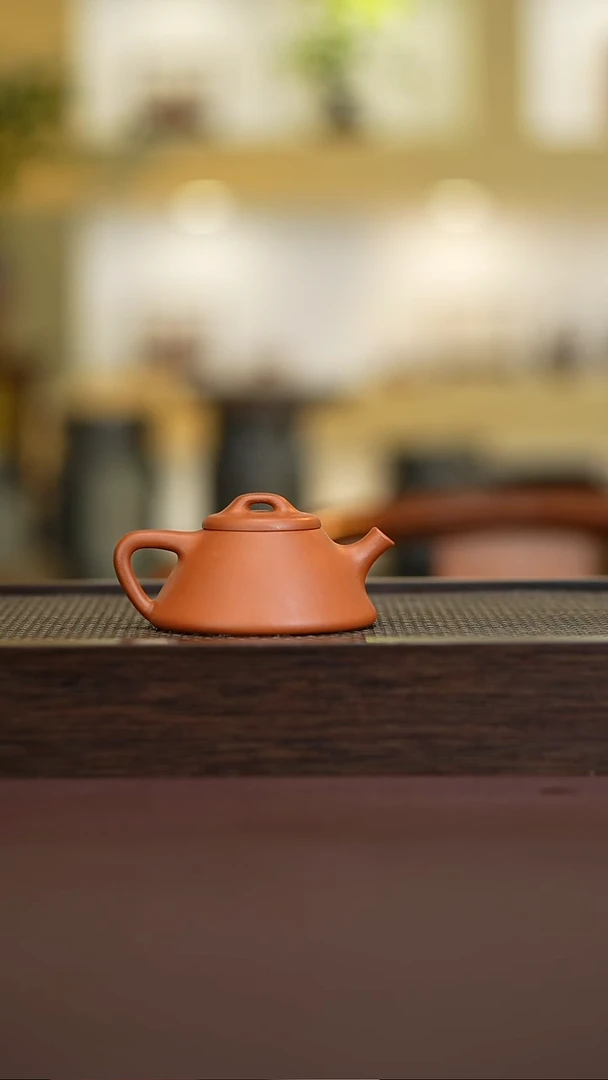 茶壶紫砂霸王瓢朱泥