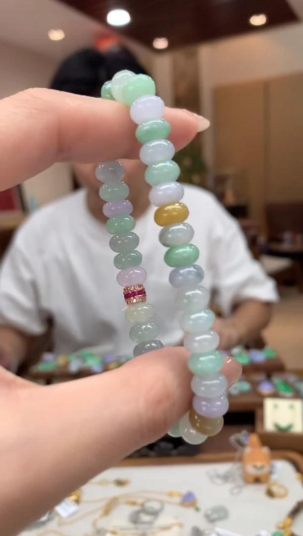 未镶嵌手串翡翠手串