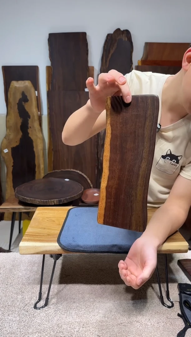 【闪购商品】风车木（黑檀木）尺寸30*11*2.3编号858