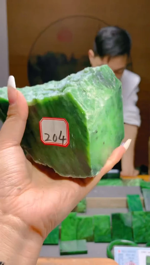 【闪购商品】和田玉（碧玉）珠宝半成品未镶嵌1