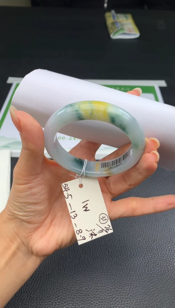 未镶嵌手镯翡翠潇*翡翠手镯 下单联系小耳机#31