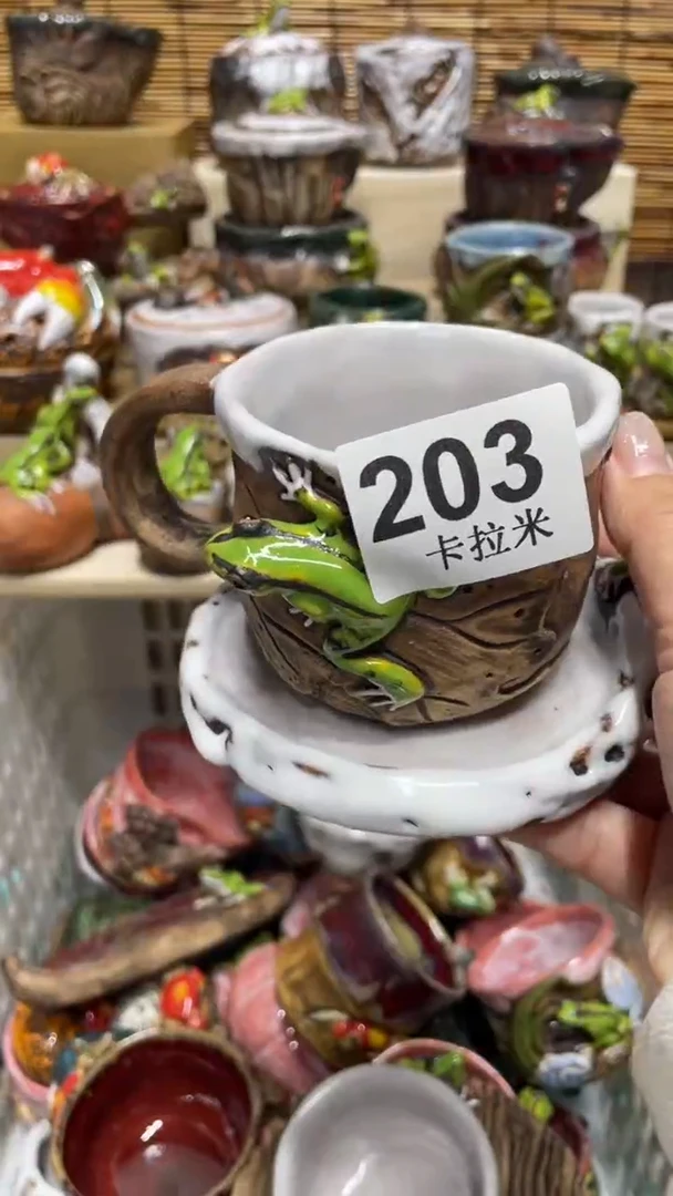 小***?203精美粗陶手工柴烧