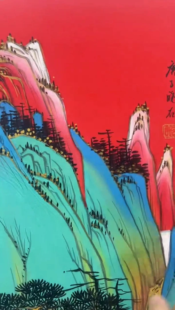 国画张晓石国画作品