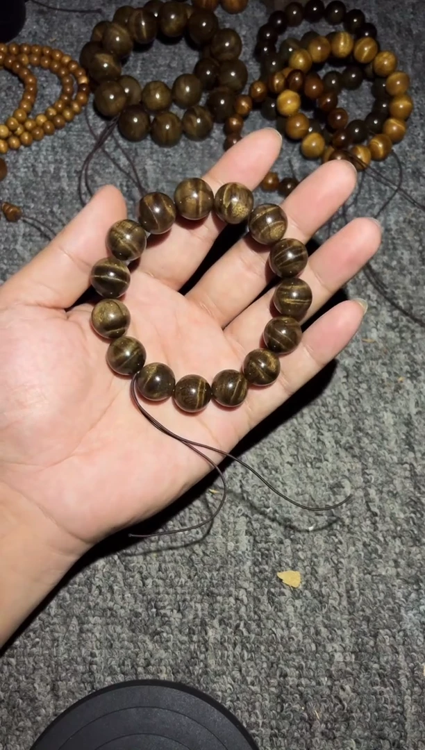 金丝楠手串/手链阴沉金丝楠1.5果香味268