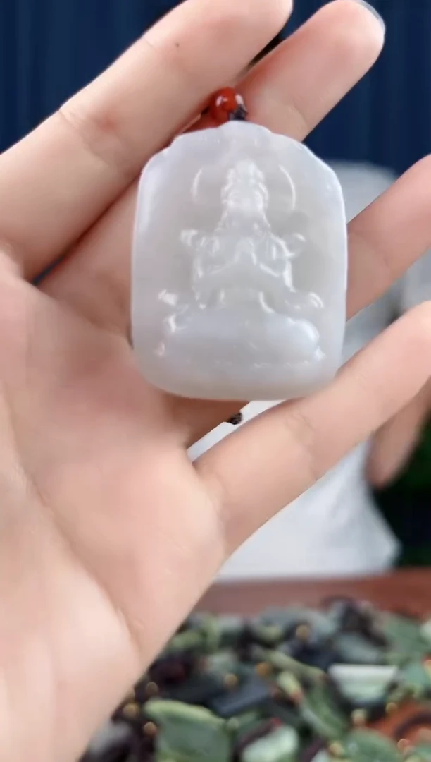 未镶嵌和田玉挂件拍一发一，