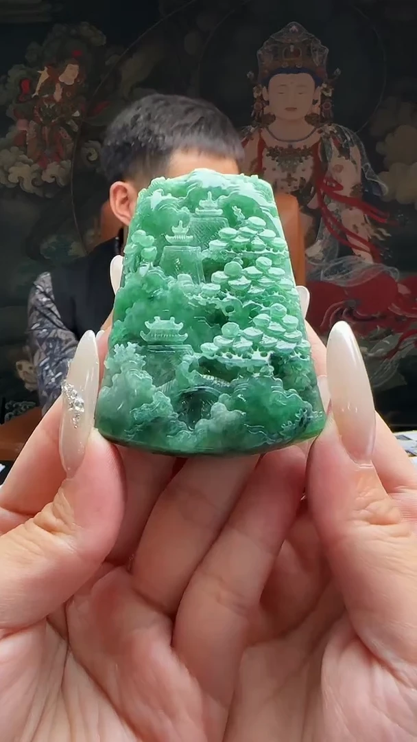 未镶嵌定制翡翠J-@@QJNN121963多样性发其一