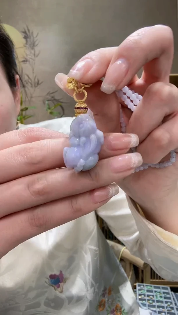 【闪购商品】翡翠颈饰未镶嵌吊坠