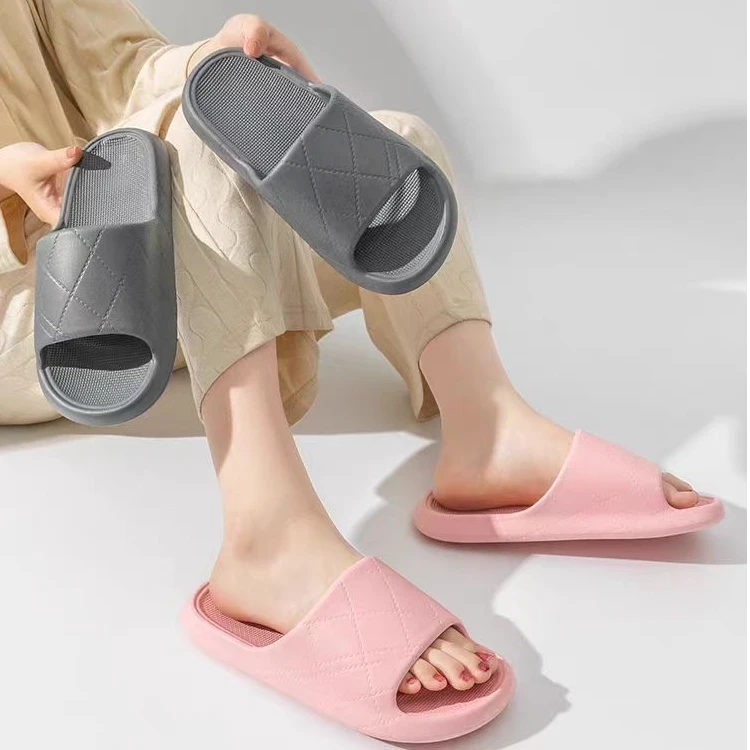 居家室内男女防滑耐磨超轻超软一体成型洗澡静音拖鞋